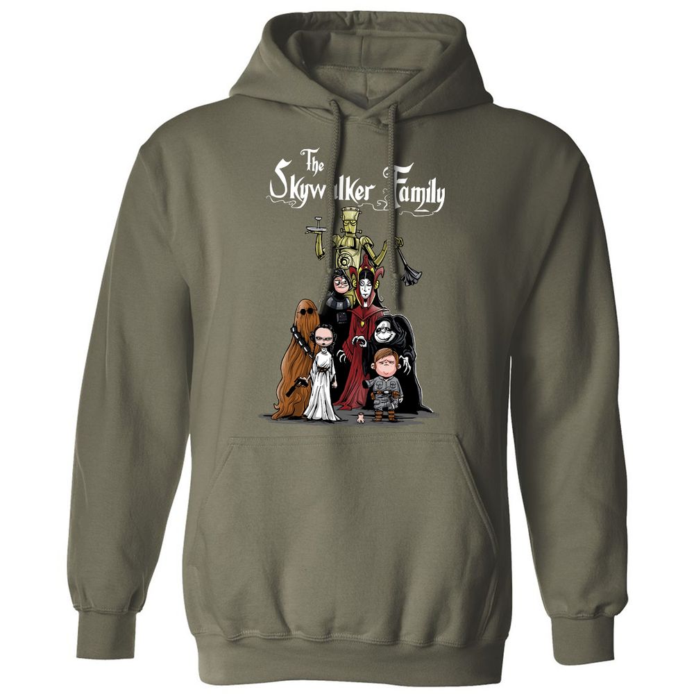 Classic Unisex Hoodie - 8U3XBRQX - Military Green - 4