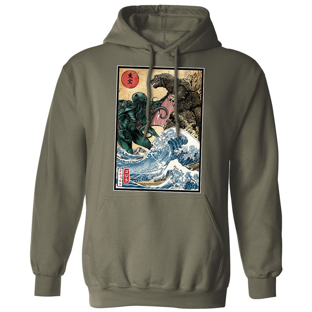 Classic Unisex Hoodie - P74SF8F6 - Military Green - 4