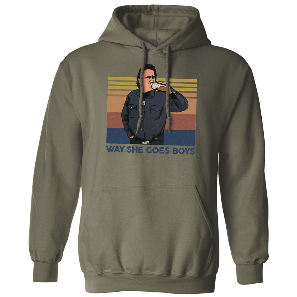 Classic Unisex Hoodie - N2AKRLYE - Military Green - 4