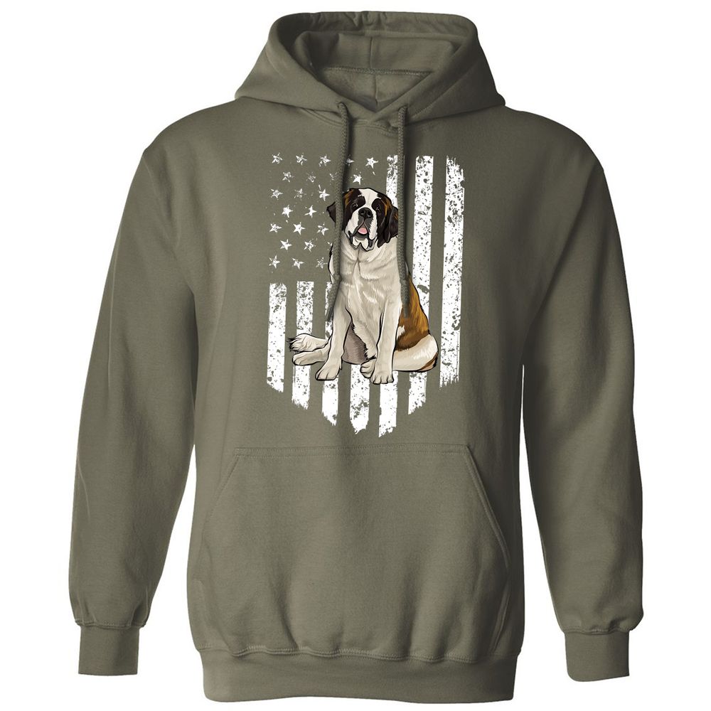 Classic Unisex Hoodie - H9GUMUD9 - Military Green - 4