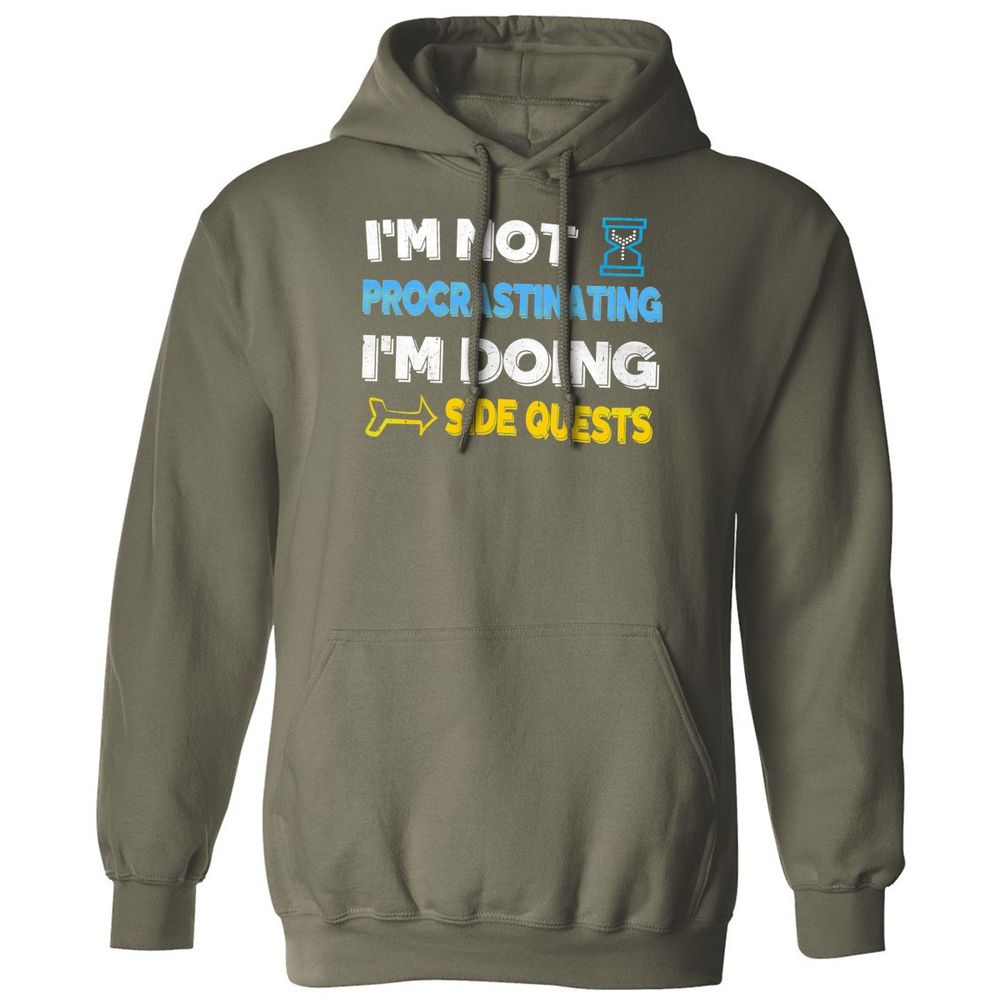 Classic Unisex Hoodie - CDP9GK4F - Military Green - 4