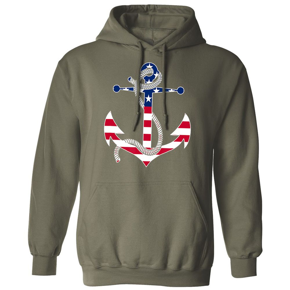 Classic Unisex Hoodie - X1HA4GGE - Military Green - 4