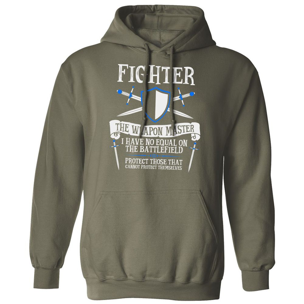 Classic Unisex Hoodie - R2QVSFQ7 - Military Green - 4