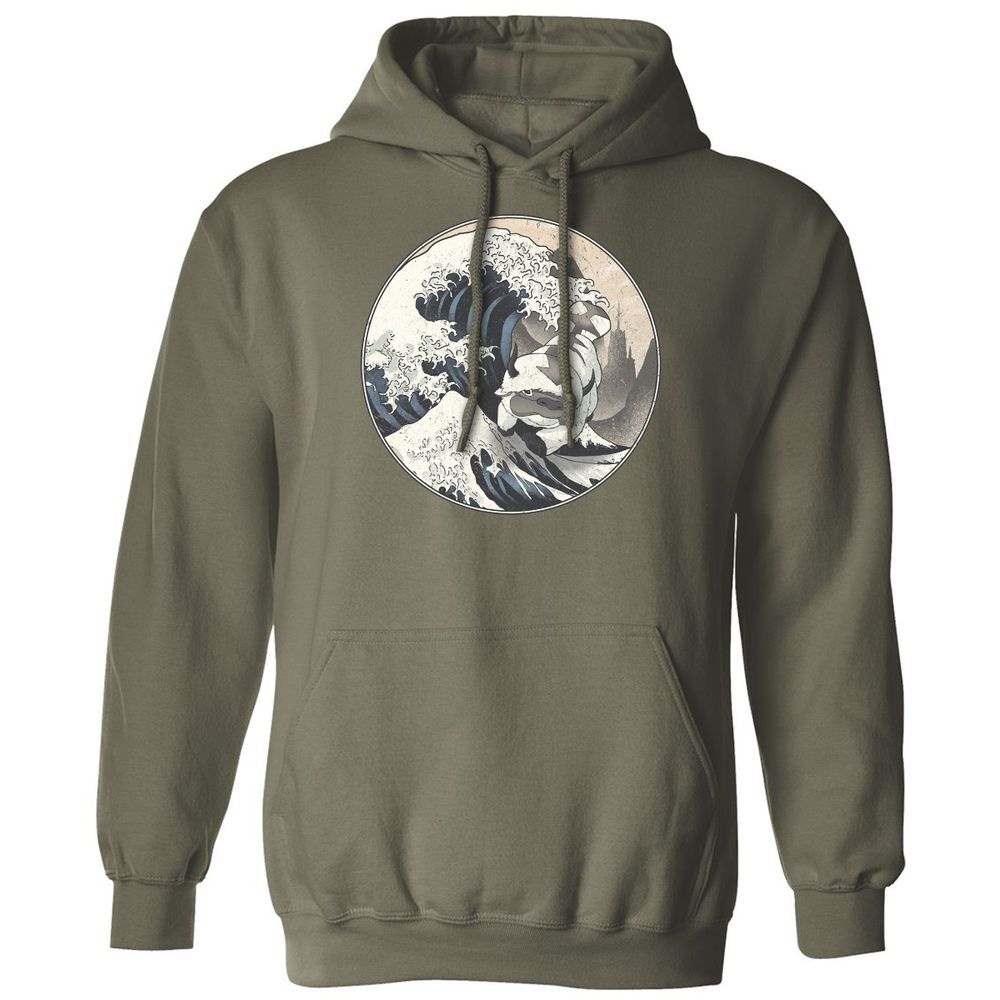 Classic Unisex Hoodie - Z3SKE4AH - Military Green - 4