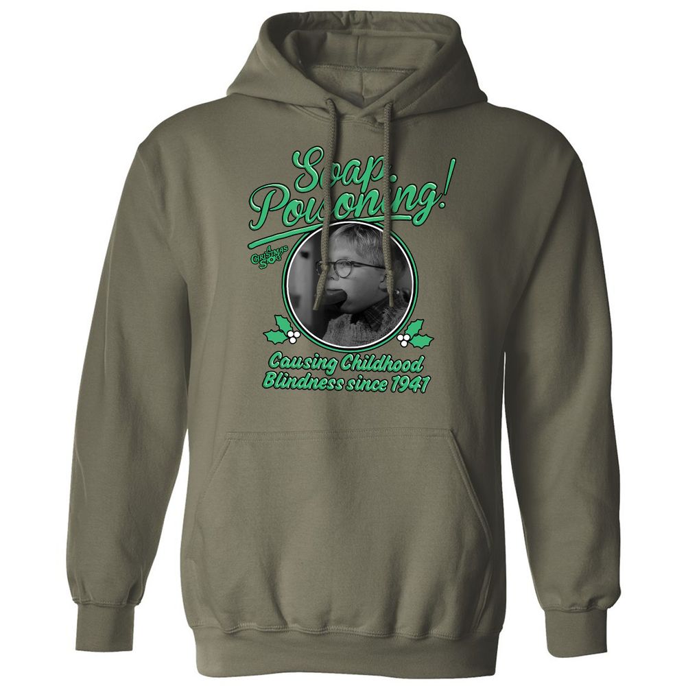 Classic Unisex Hoodie - 5G367W7N - Military Green - 4