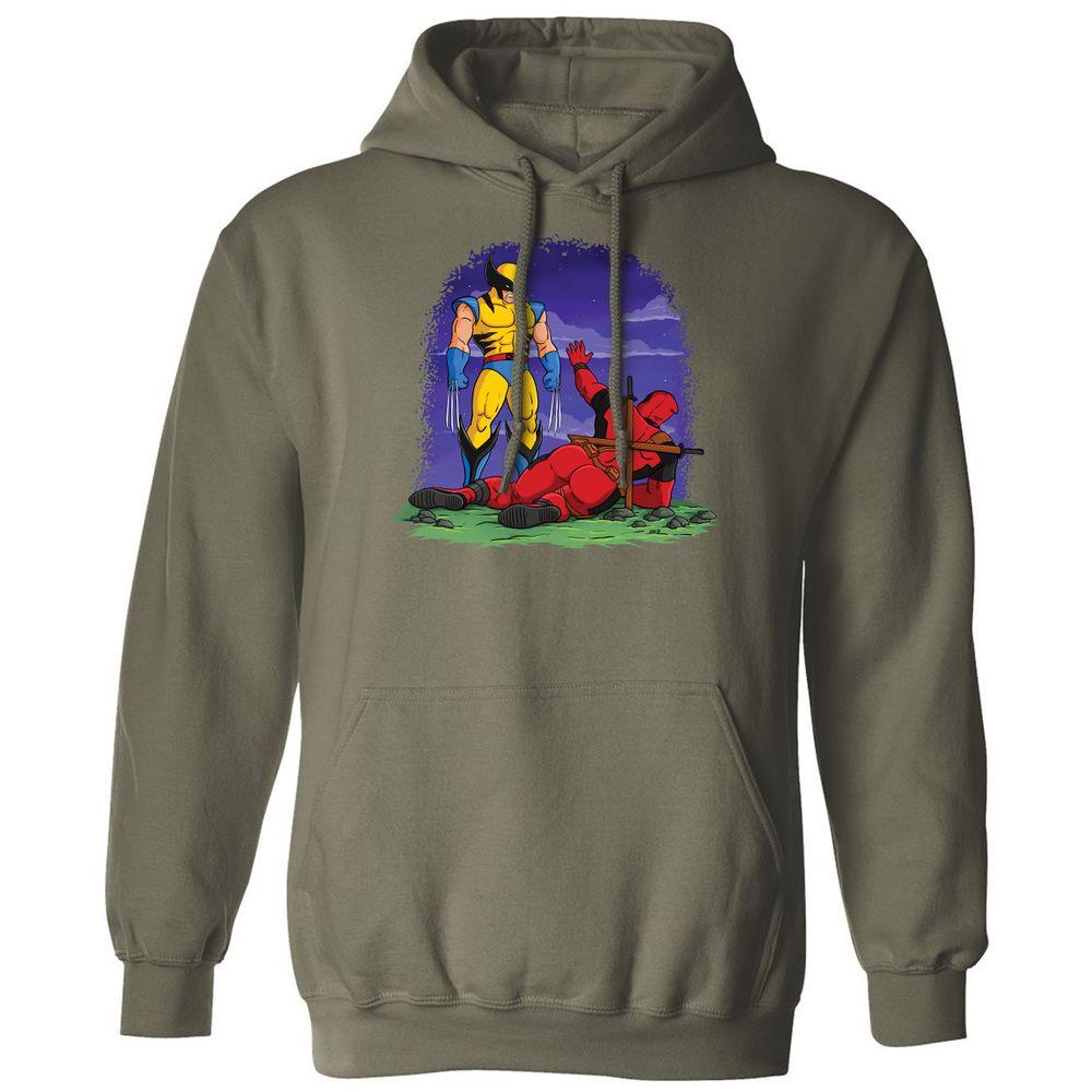 Classic Unisex Hoodie - YYZ77J87 - Military Green - 4