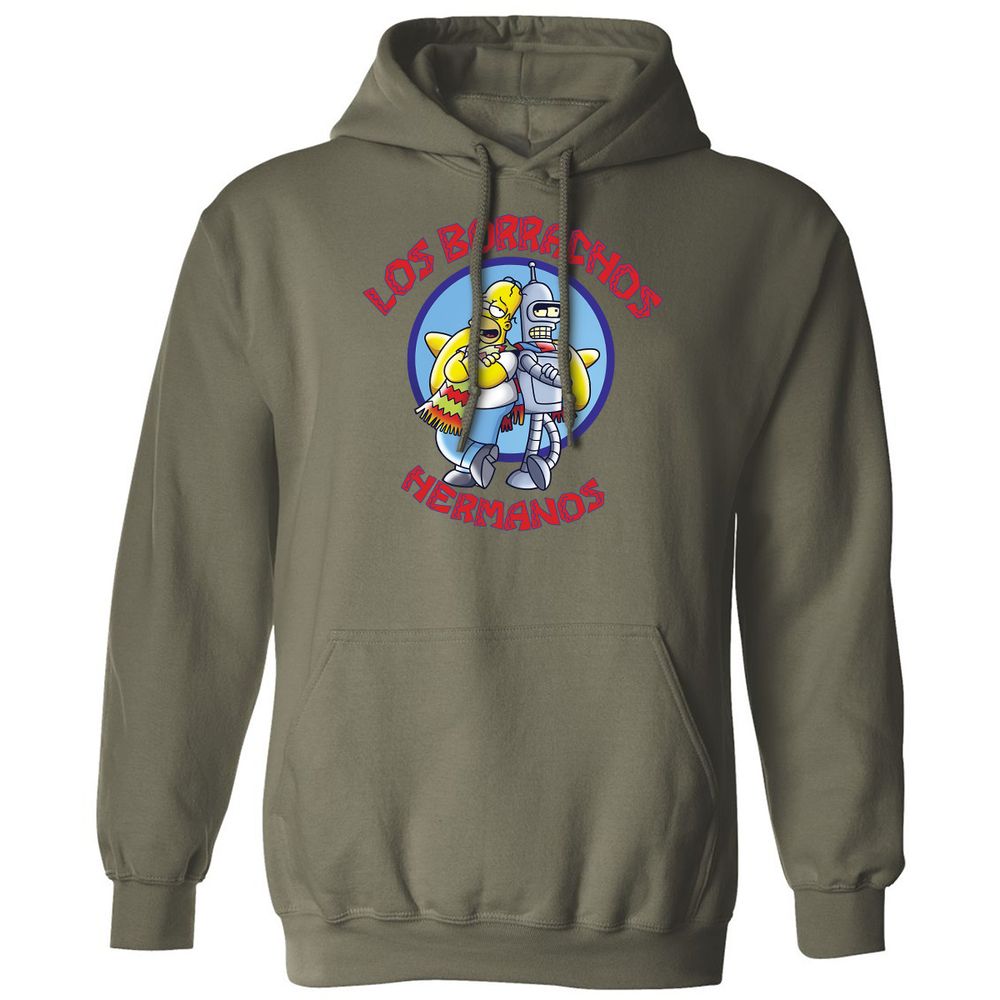Classic Unisex Hoodie - HZGPMMQK - Military Green - 4