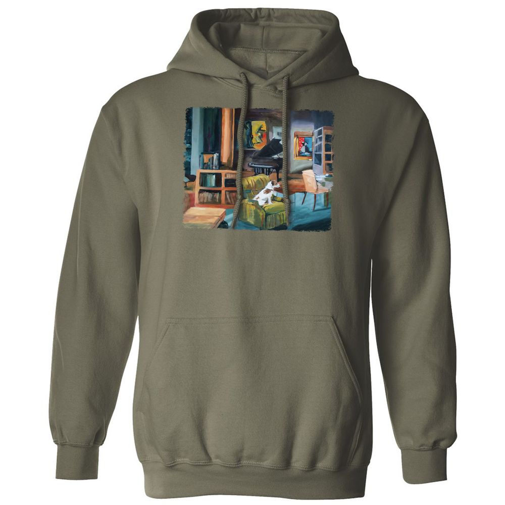 Classic Unisex Hoodie - RFRY5CAH - Military Green - 4