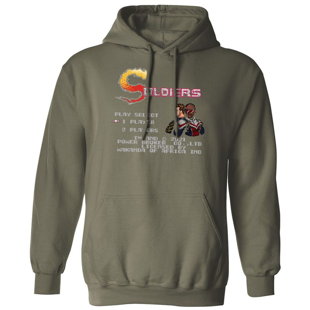 Classic Unisex Hoodie - 512Q92GG - Military Green - 4