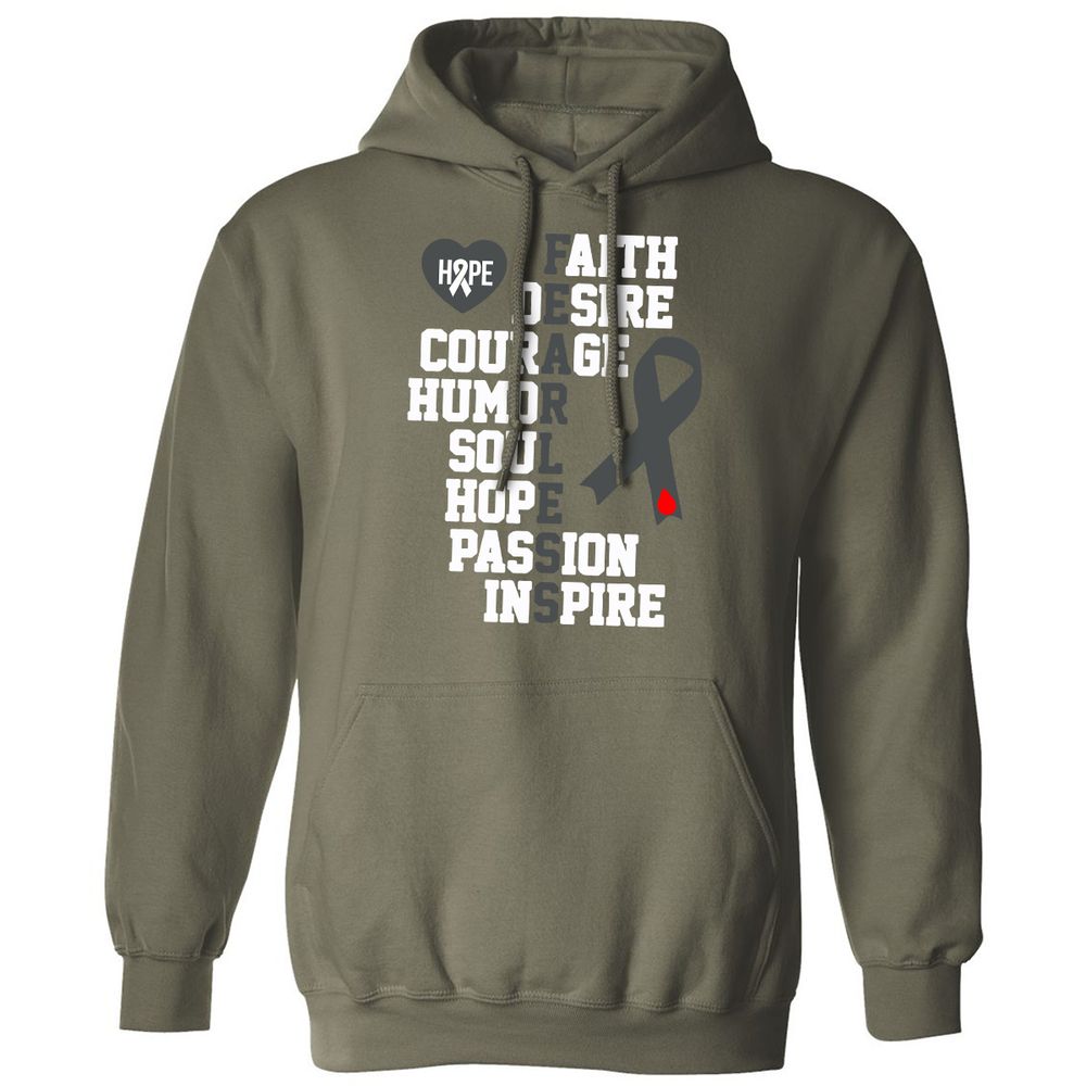 Classic Unisex Hoodie - W91EMD54 - Military Green - 4