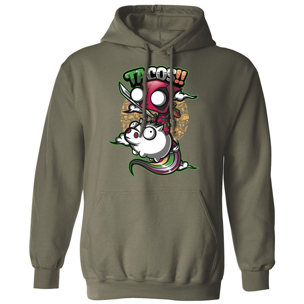 Classic Unisex Hoodie - QVTQSDG3 - Military Green - 4