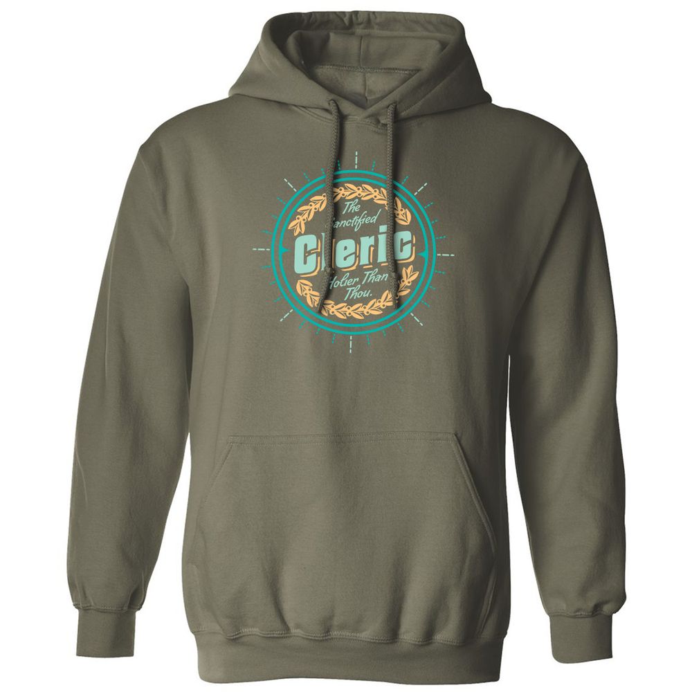 Classic Unisex Hoodie - JNT12VGG - Military Green - 4
