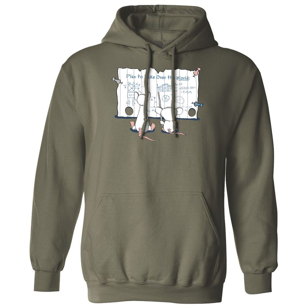 Classic Unisex Hoodie - WNWGQ48H - Military Green - 4