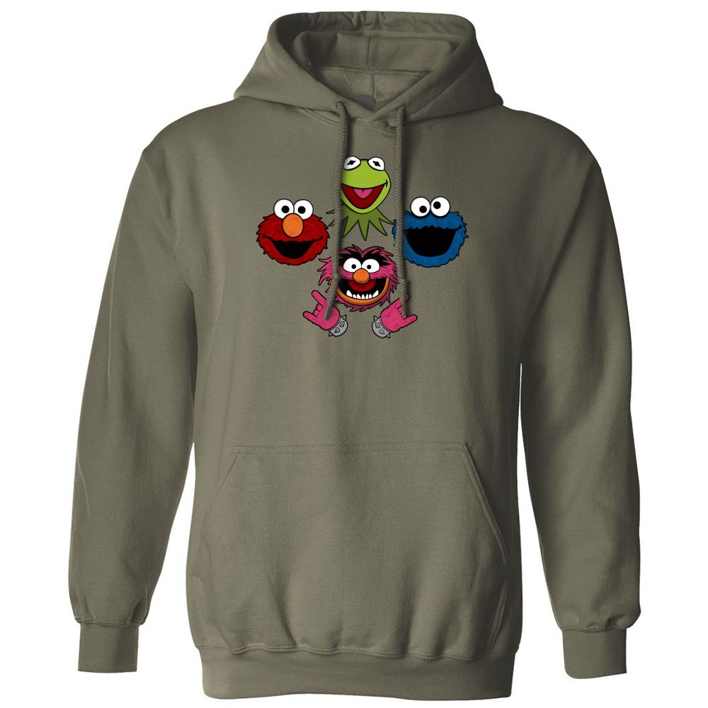 Classic Unisex Hoodie - NHUH2DU8 - Military Green - 4