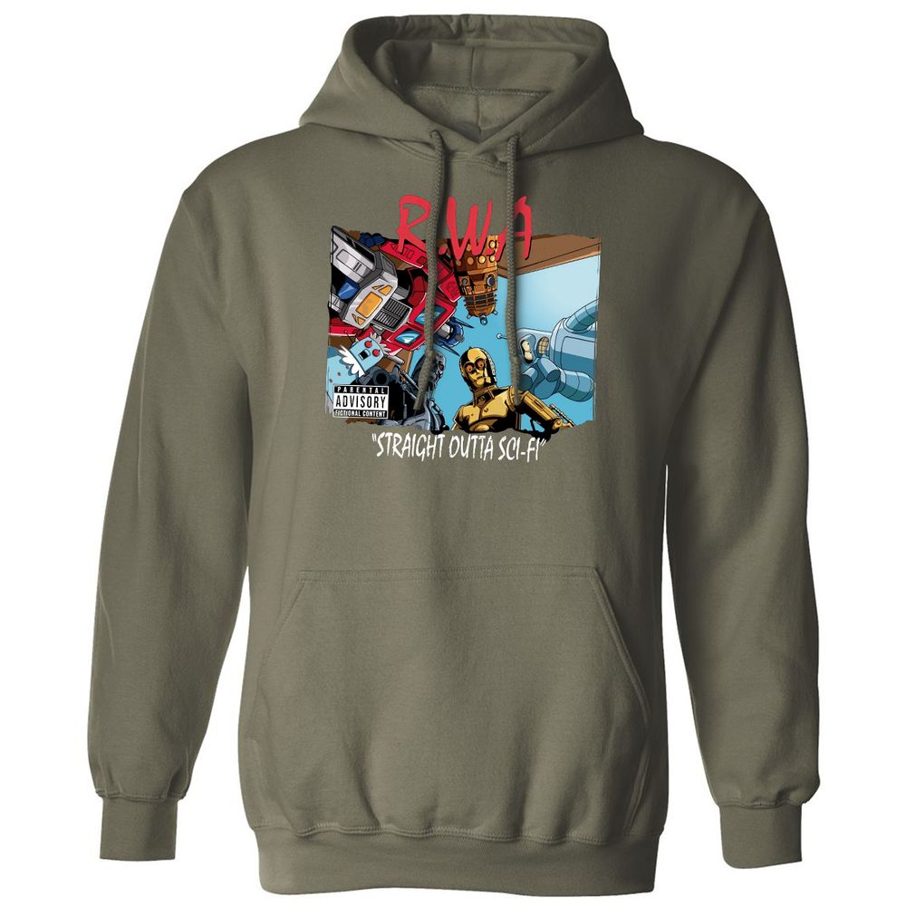Classic Unisex Hoodie - LWMCKUN9 - Military Green - 4