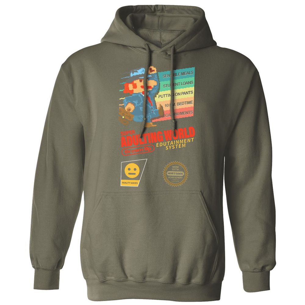 Classic Unisex Hoodie - VDXMA9AU - Military Green - 4