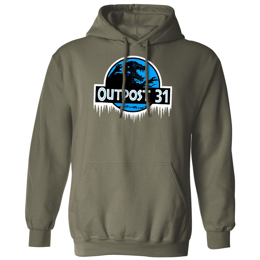 Classic Unisex Hoodie - PZBYQZ6C - Military Green - 4