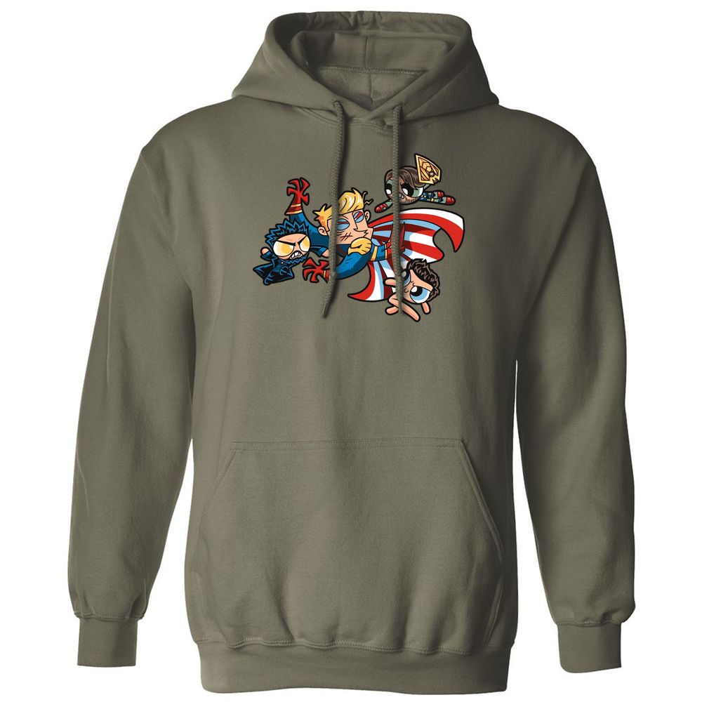 Classic Unisex Hoodie - V12STURG - Military Green - 4