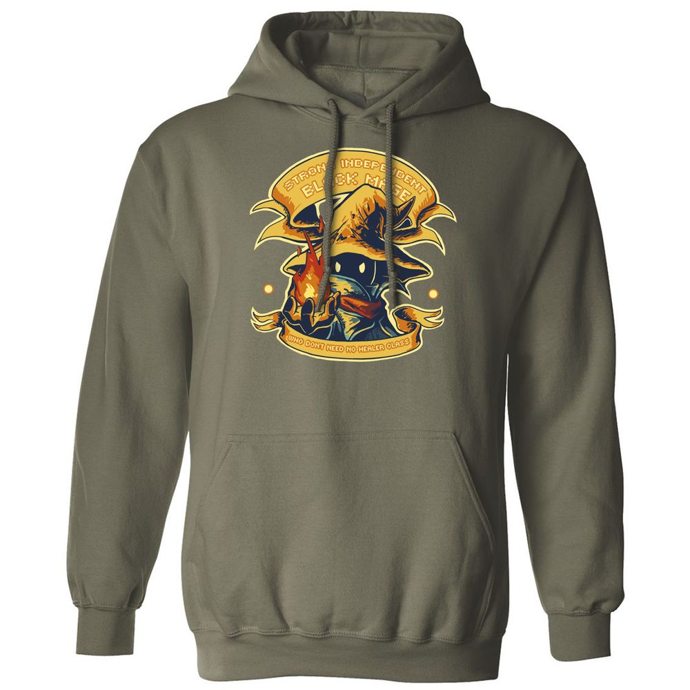 Classic Unisex Hoodie - JWA896MU - Military Green - 4