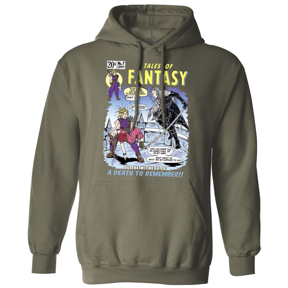 Classic Unisex Hoodie - PUZ2RM8M - Military Green - 4