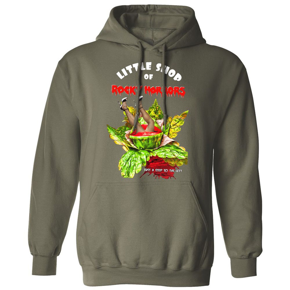 Classic Unisex Hoodie - Black - Military Green - 4