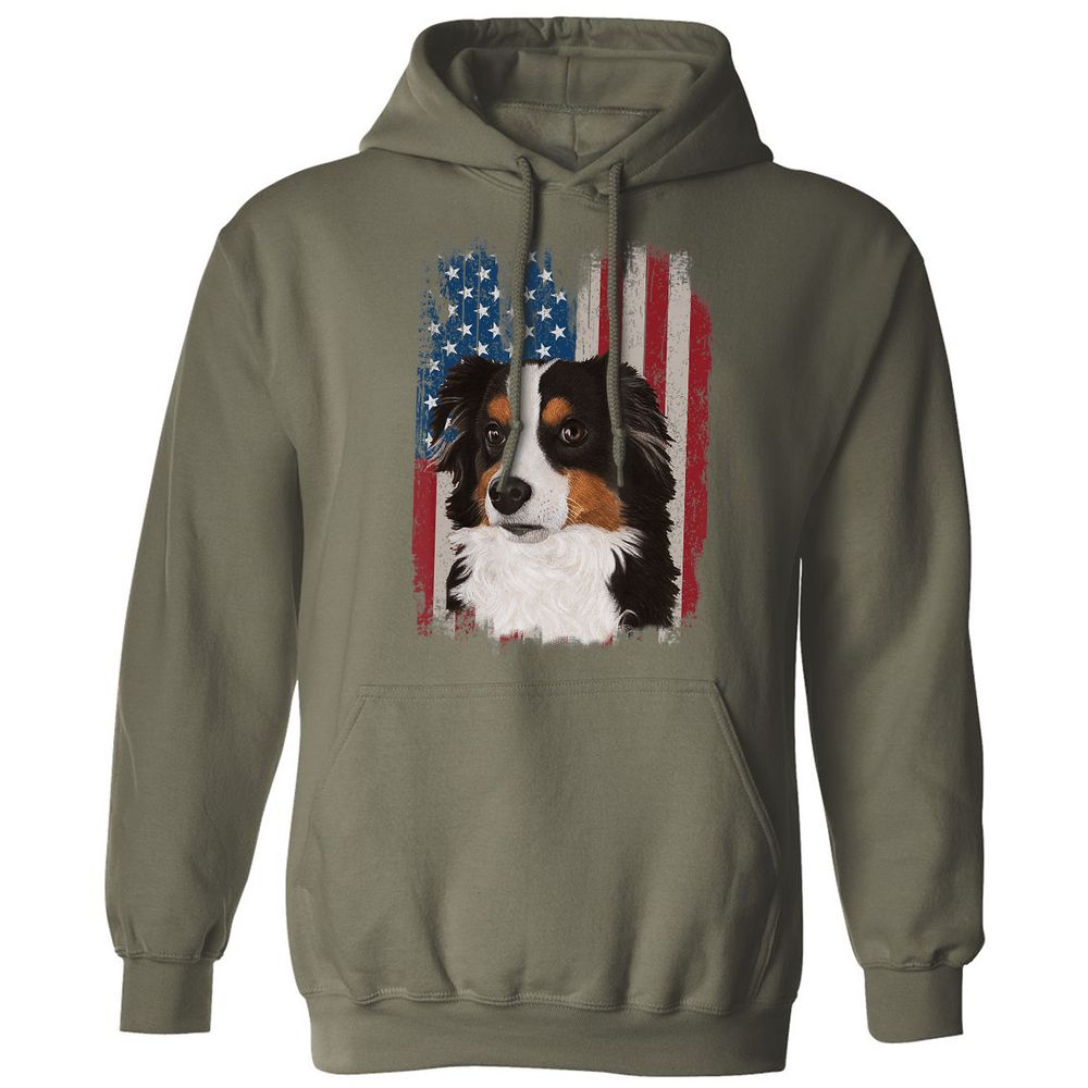 Classic Unisex Hoodie - HX34PFYP - Military Green - 4