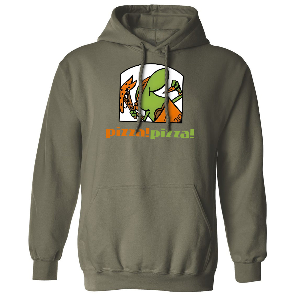 Classic Unisex Hoodie - X5KJZVEV - Military Green - 4