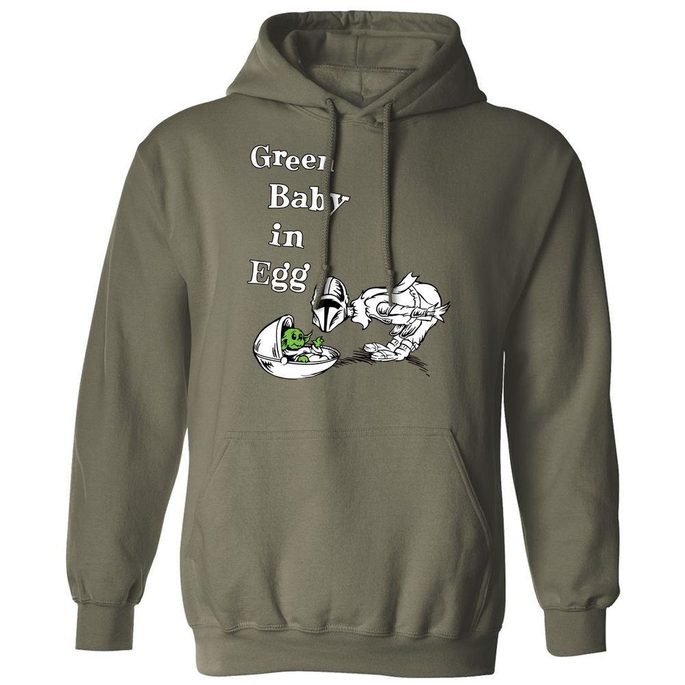 Classic Unisex Hoodie - GBPBJ61R - Military Green - 4