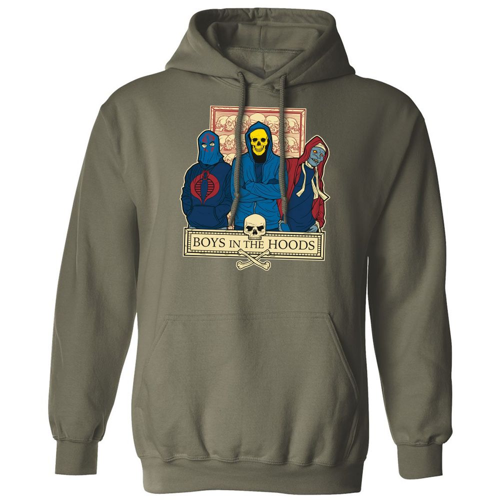 Classic Unisex Hoodie - 1961L7S1 - Military Green - 4