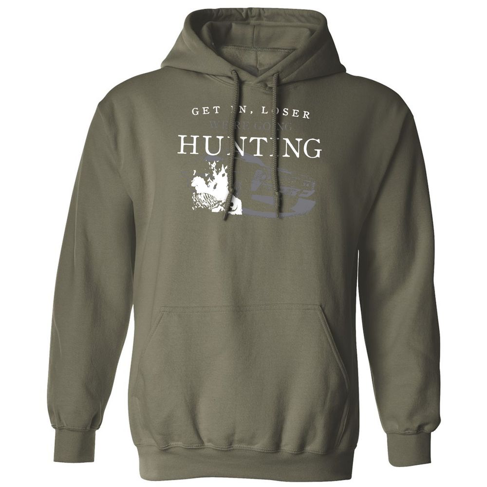 Classic Unisex Hoodie - 6KSDP8BG - Military Green - 4