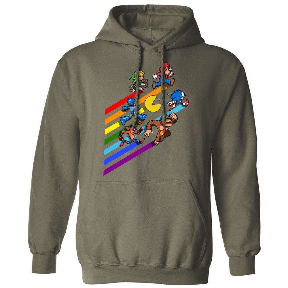 Classic Unisex Hoodie - P2A37EN8 - Military Green - 4