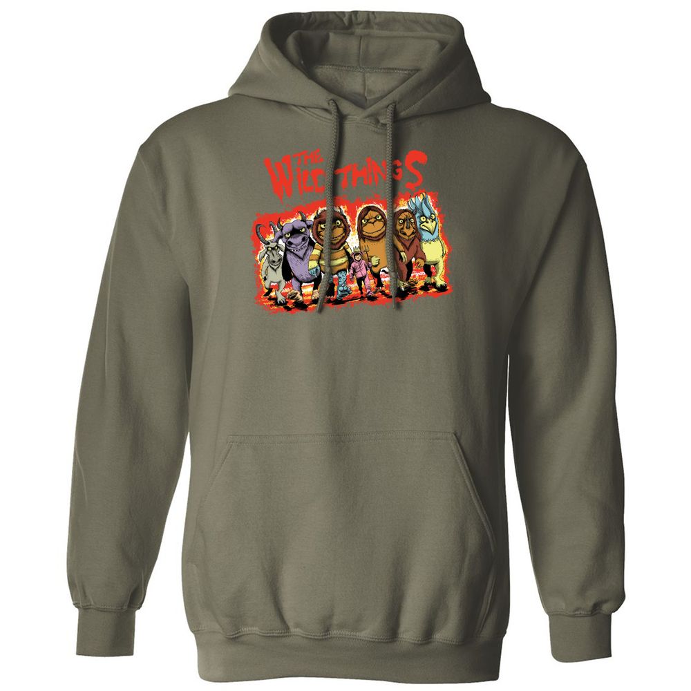 Classic Unisex Hoodie - MSFNTYS6 - Military Green - 4