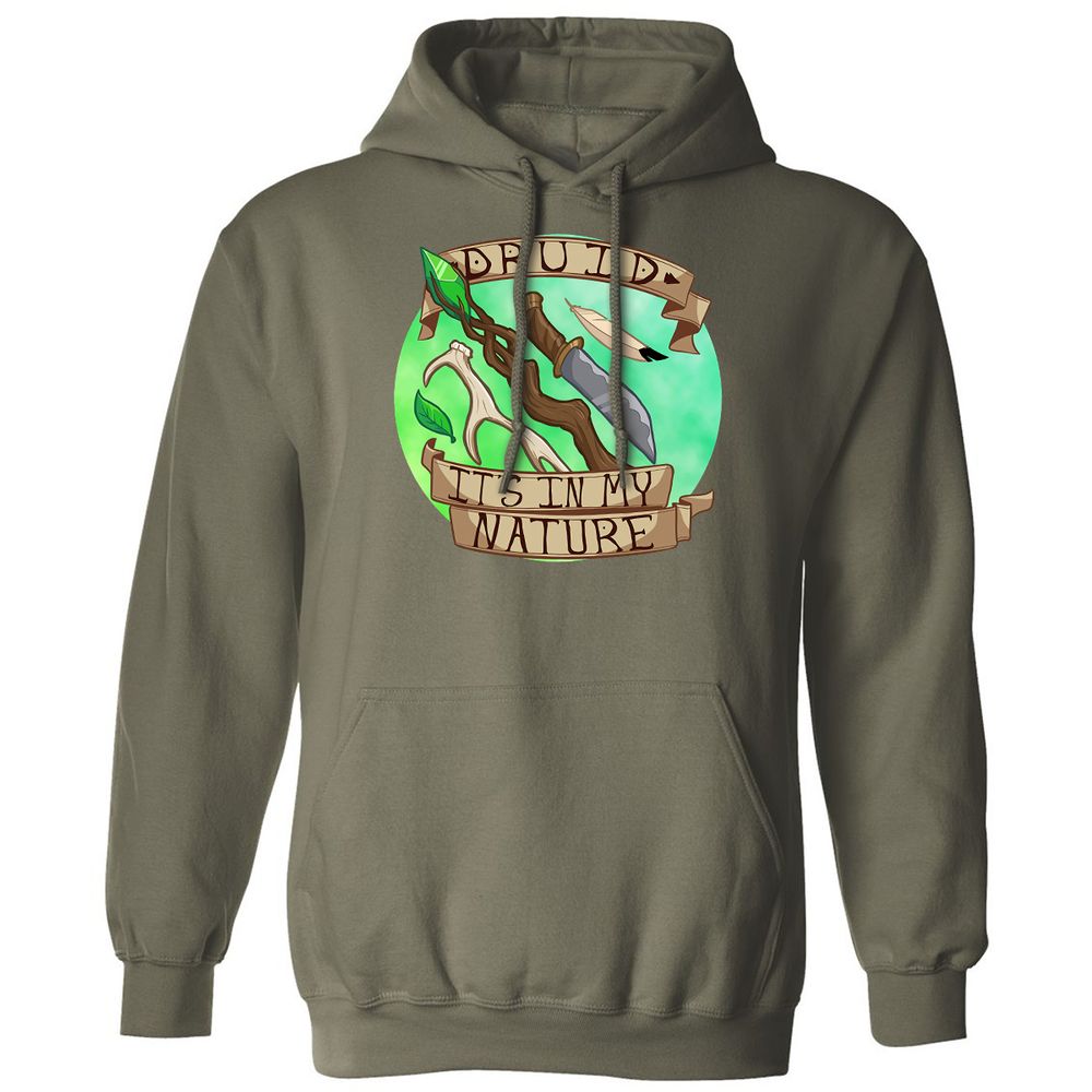 Classic Unisex Hoodie - TFUFFSCB - Military Green - 4