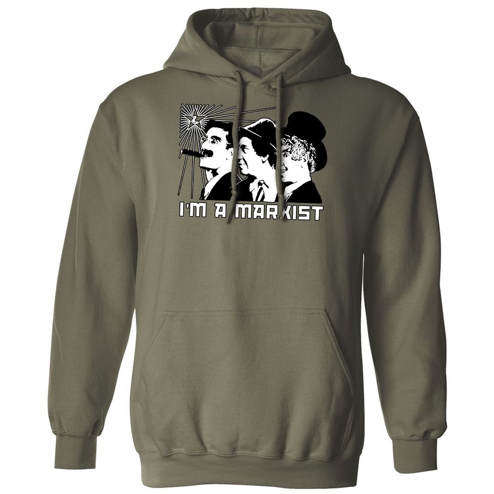 Classic Unisex Hoodie - LBX1Q1WH - Military Green - 4