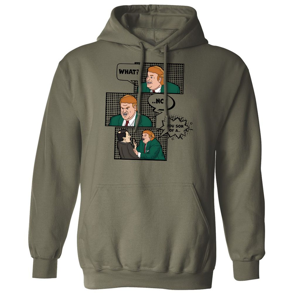 Classic Unisex Hoodie - NQP9W6UW - Military Green - 4