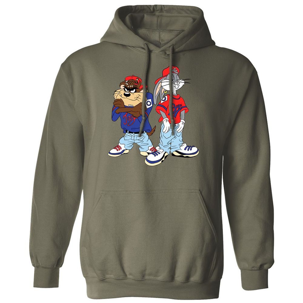 Classic Unisex Hoodie - Z6F8KA89 - Military Green - 4