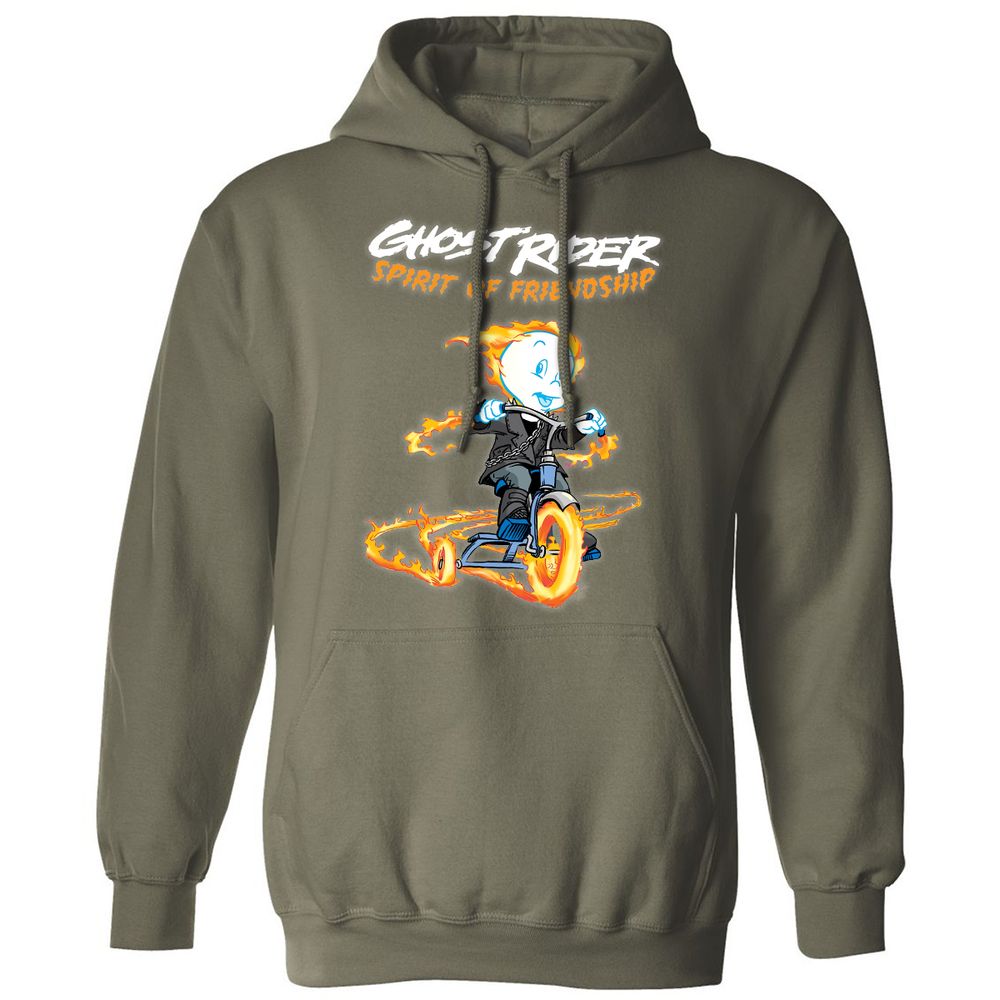 Classic Unisex Hoodie - P7U1SQ2B - Military Green - 4