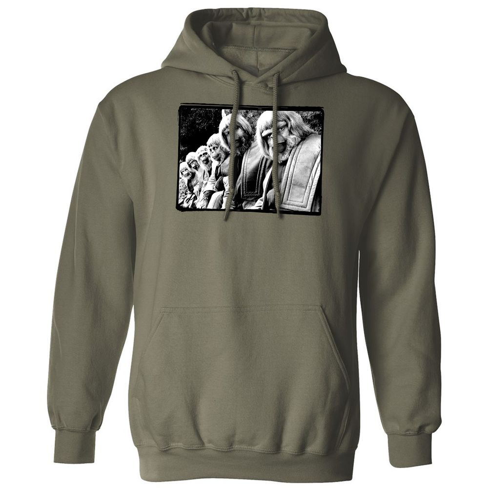 Classic Unisex Hoodie - ZE3RJTXL - Military Green - 4