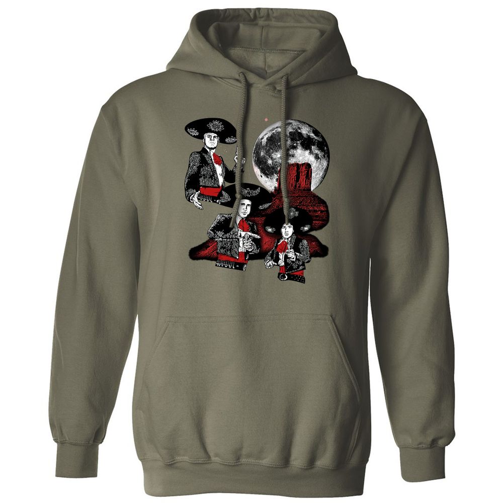 Classic Unisex Hoodie - 749YUYBB - Military Green - 4