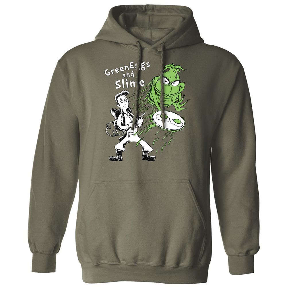 Classic Unisex Hoodie - CVNQCB7D - Military Green - 4