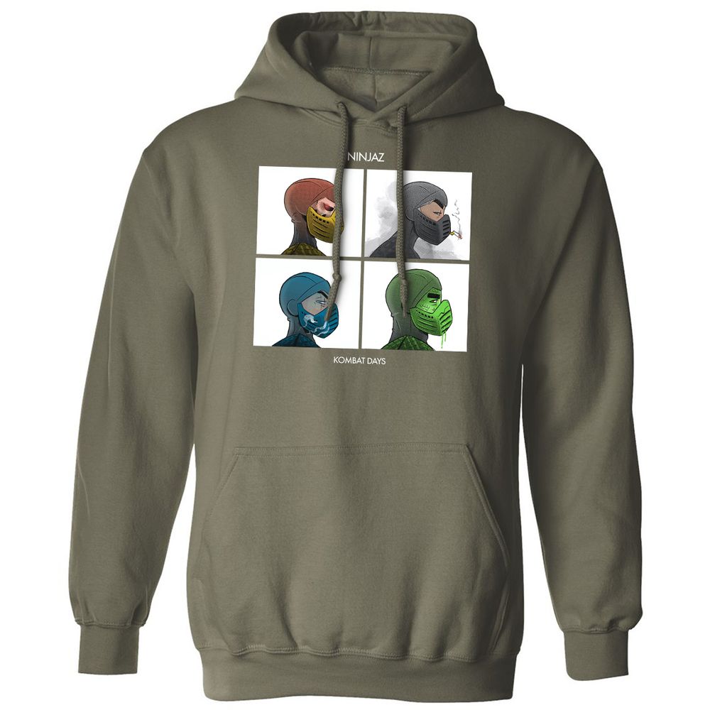 Classic Unisex Hoodie - PFAC8U7P - Military Green - 4