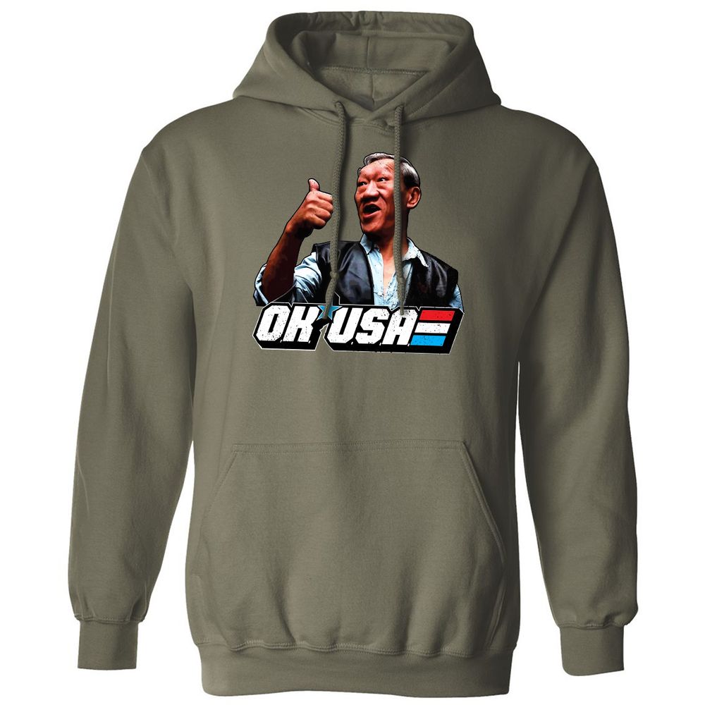 Classic Unisex Hoodie - URG1NDEQ - Military Green - 4