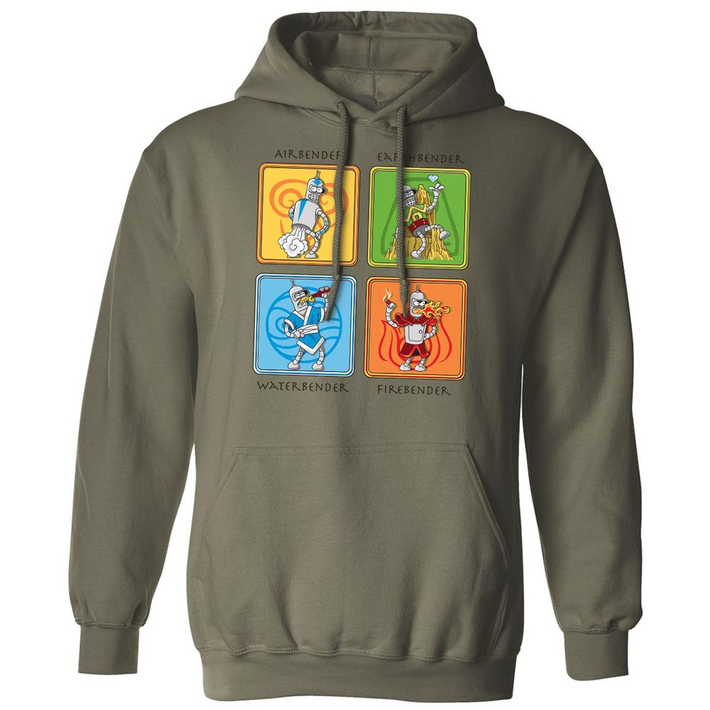 Classic Unisex Hoodie - TR2WNWUU - Military Green - 4