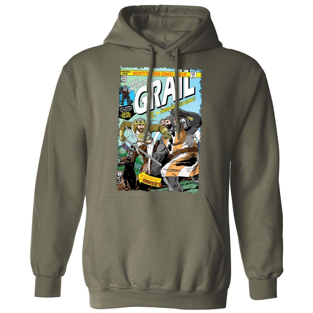 Classic Unisex Hoodie - M7GLWUH1 - Military Green - 4