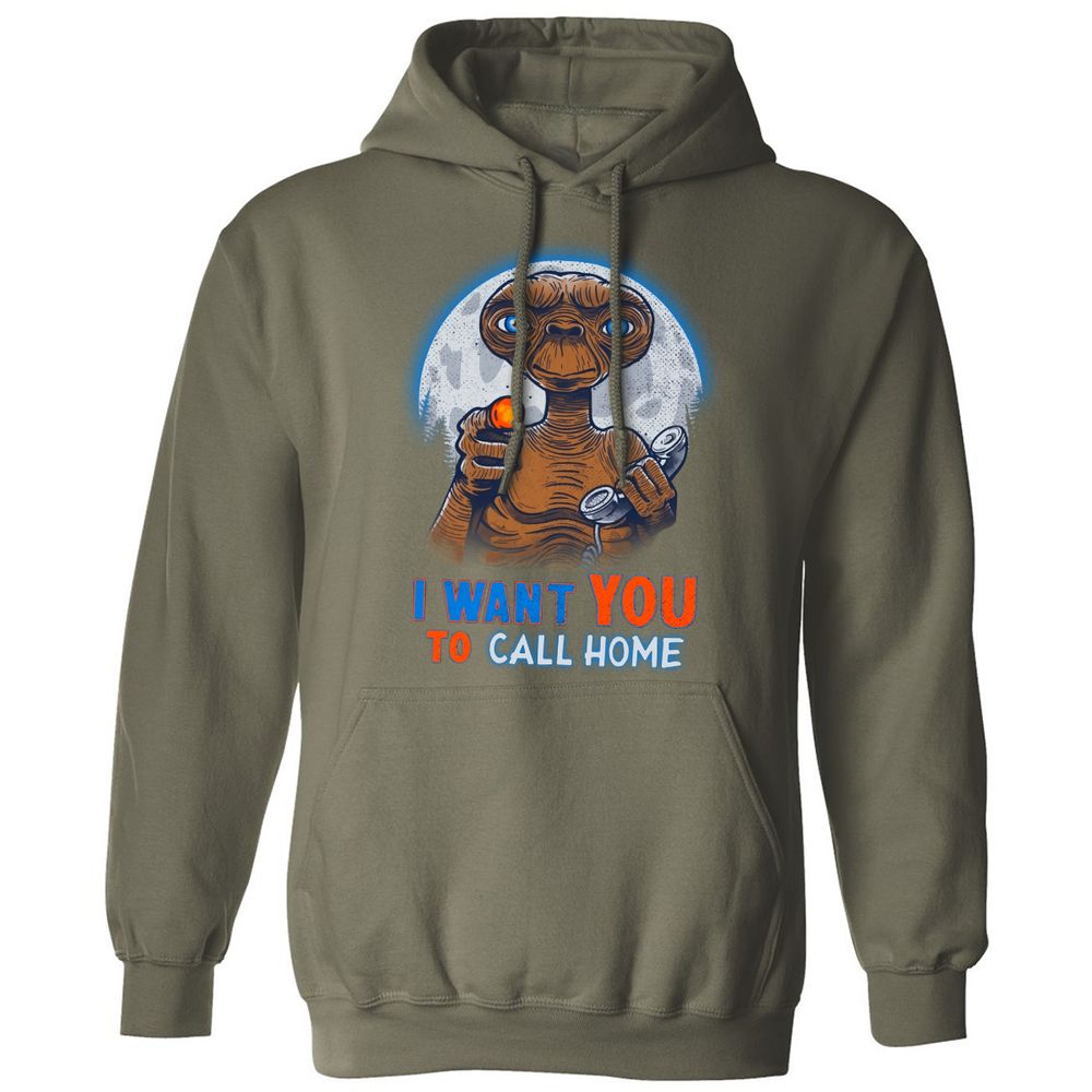 Classic Unisex Hoodie - CF4SN4AB - Military Green - 4