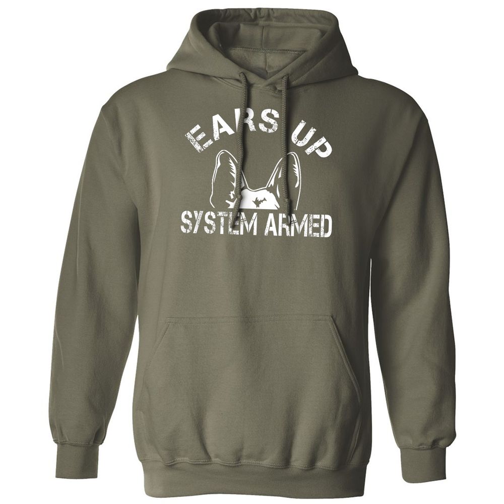 Classic Unisex Hoodie - 92246VE6 - Military Green - 4