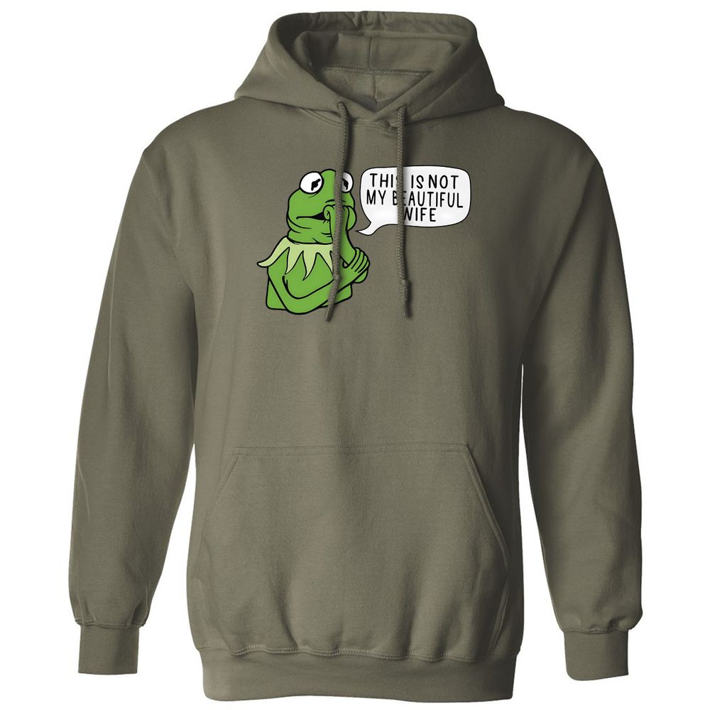 Classic Unisex Hoodie - 9C81E8YJ - Military Green - 4