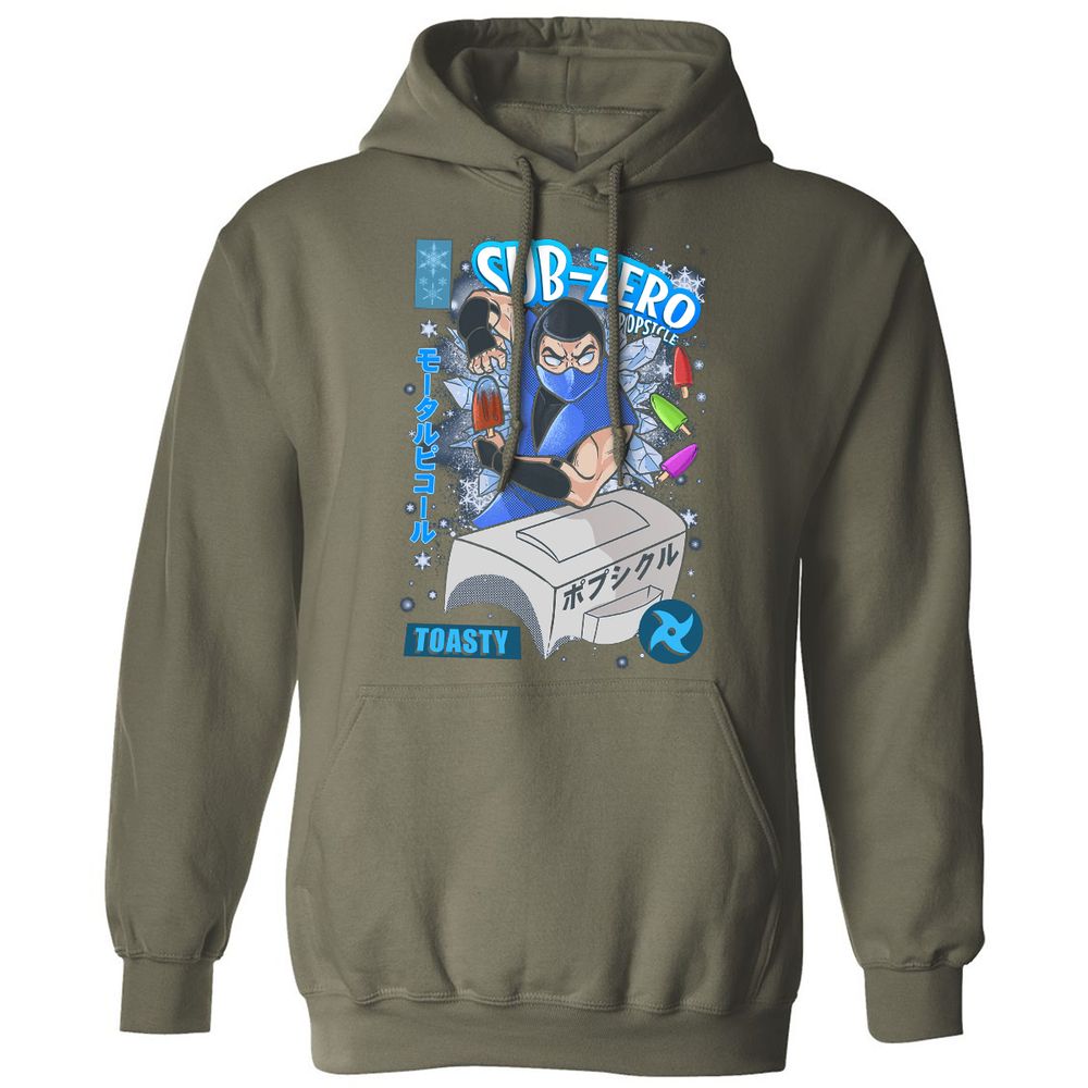 Classic Unisex Hoodie - V5RHG345 - Military Green - 4