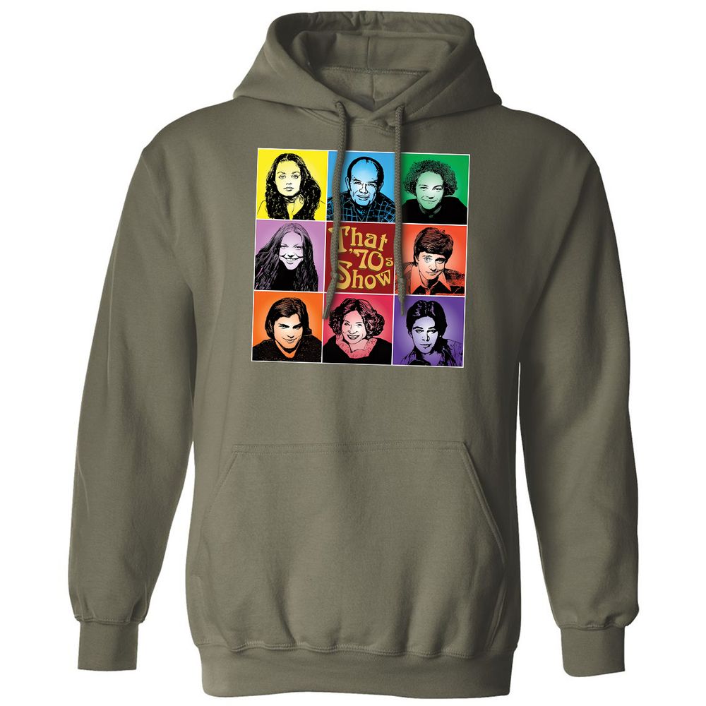 Classic Unisex Hoodie - YX3Q1UKY - Military Green - 4