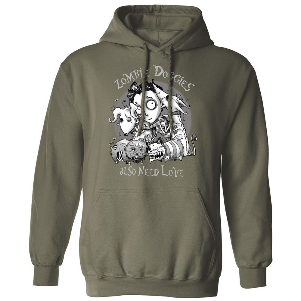 Classic Unisex Hoodie - H2TFWT54 - Military Green - 4